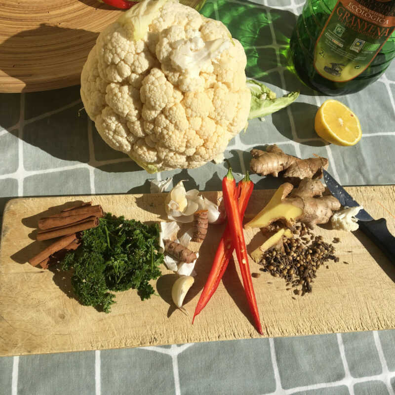 blomkål spicy